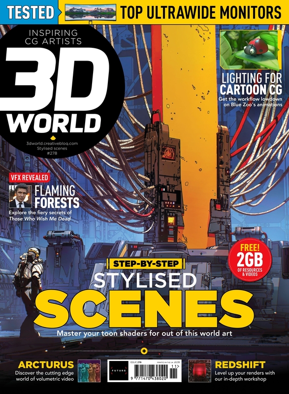 3d world magazine adding detail to models