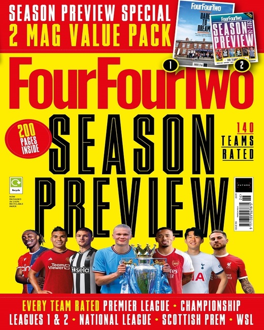 Buy FourFourTwo Season Preview Issue 355 from MagazinesDirect